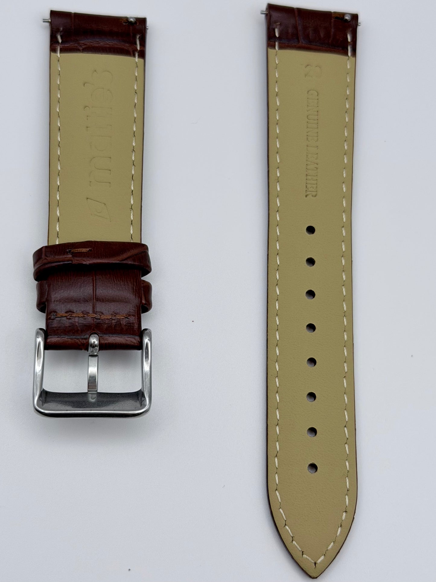Embossed Leather Strap