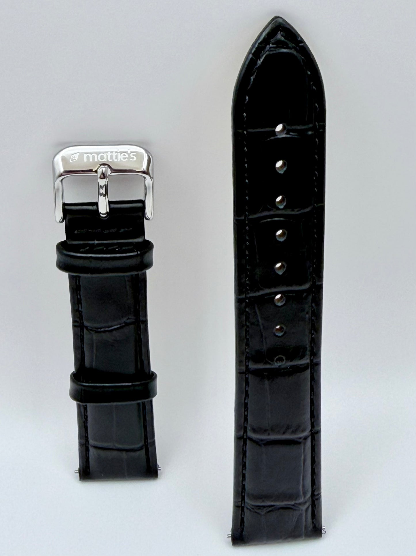 Embossed Leather Strap