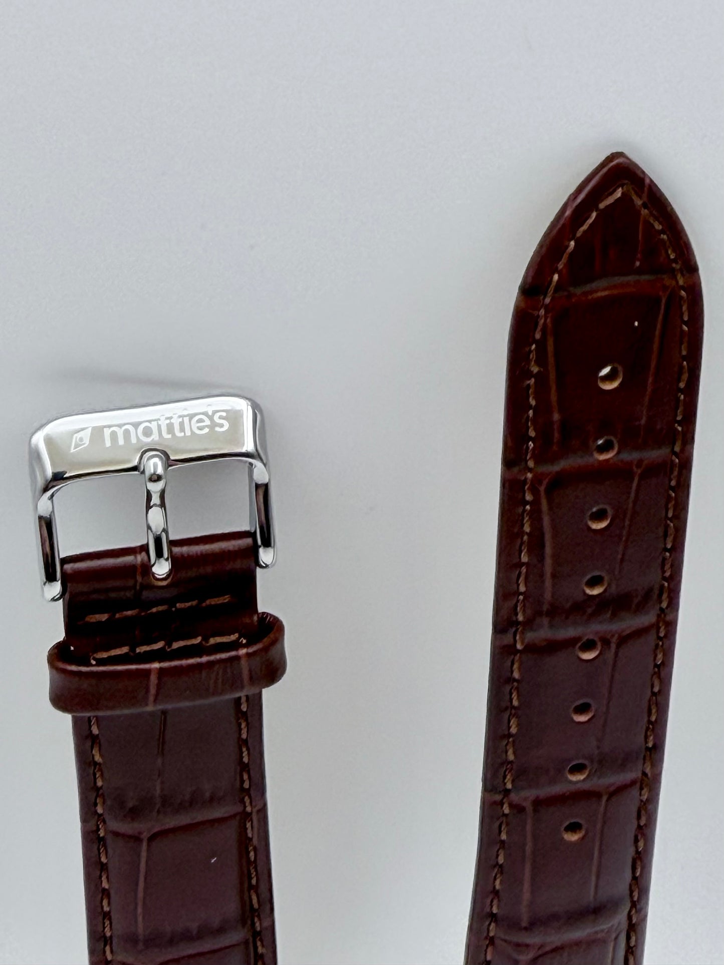 Embossed Leather Strap