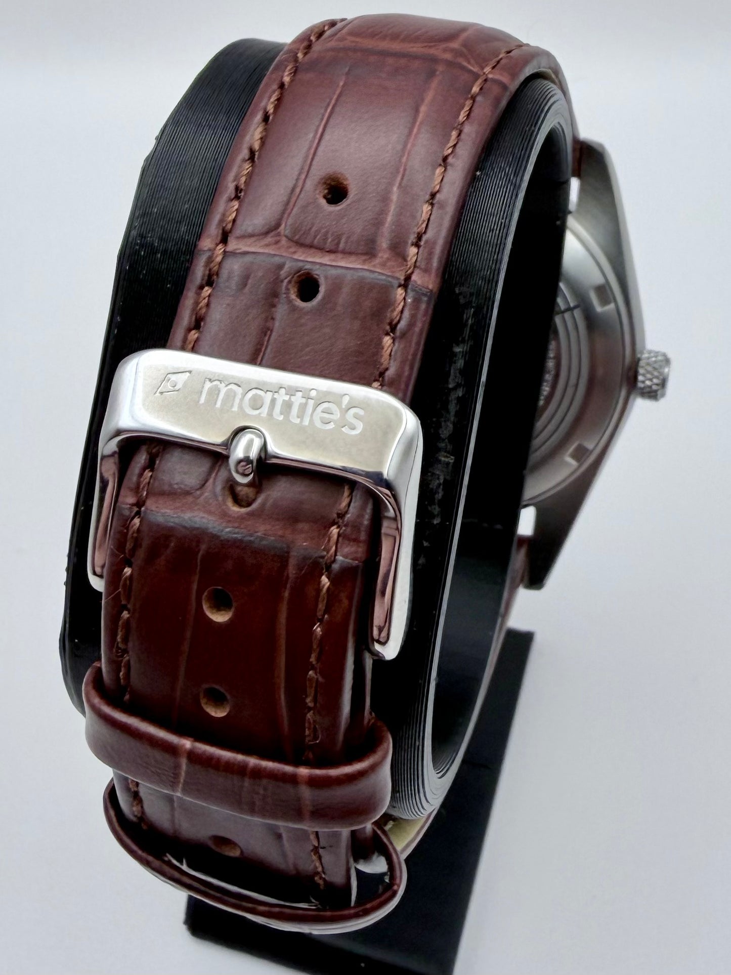 Embossed Leather Strap