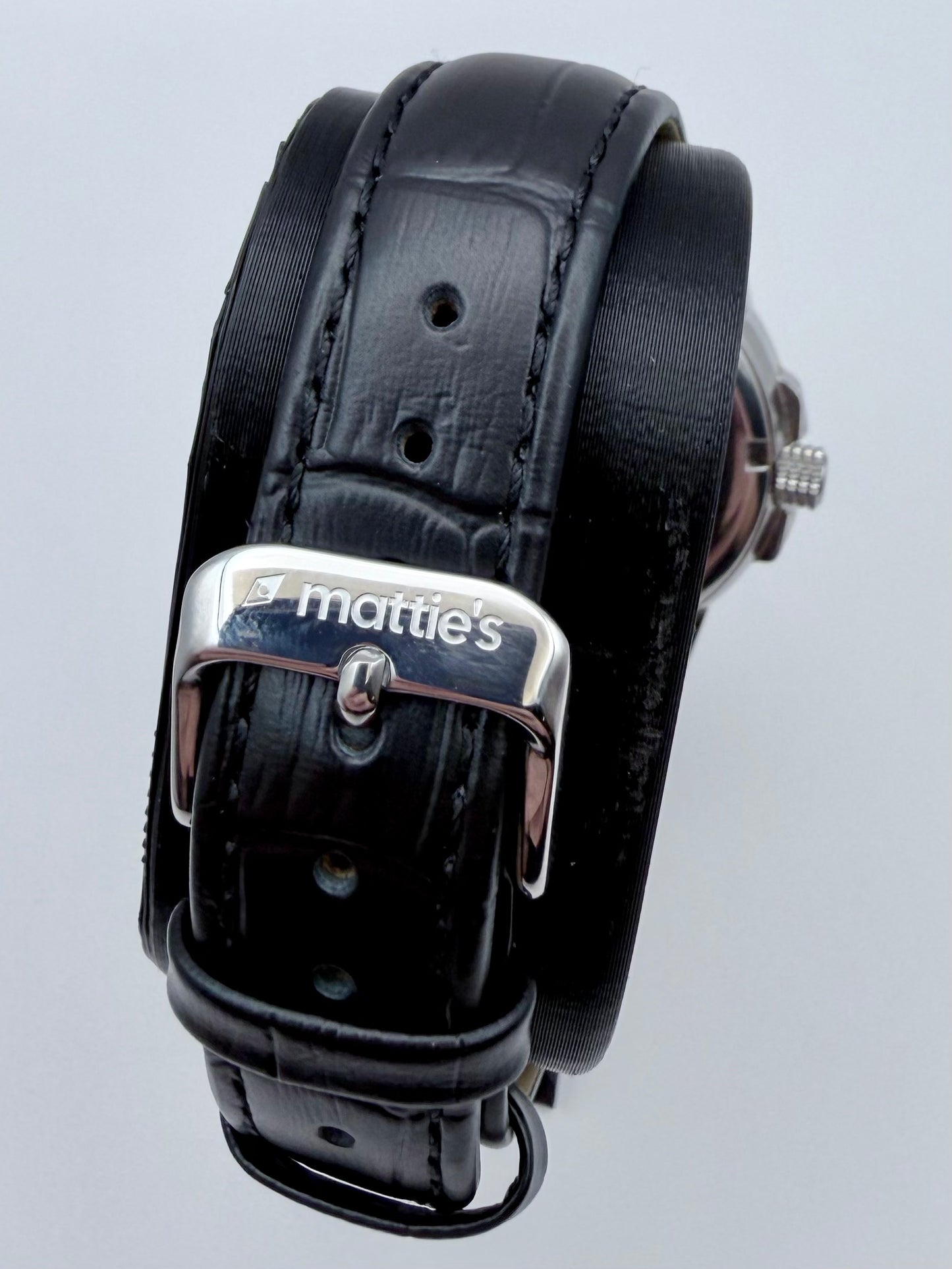 Embossed Leather Strap
