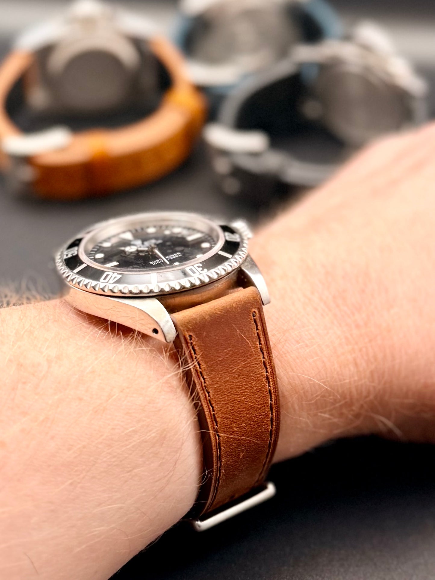 Ledger — Premium Leather Strap