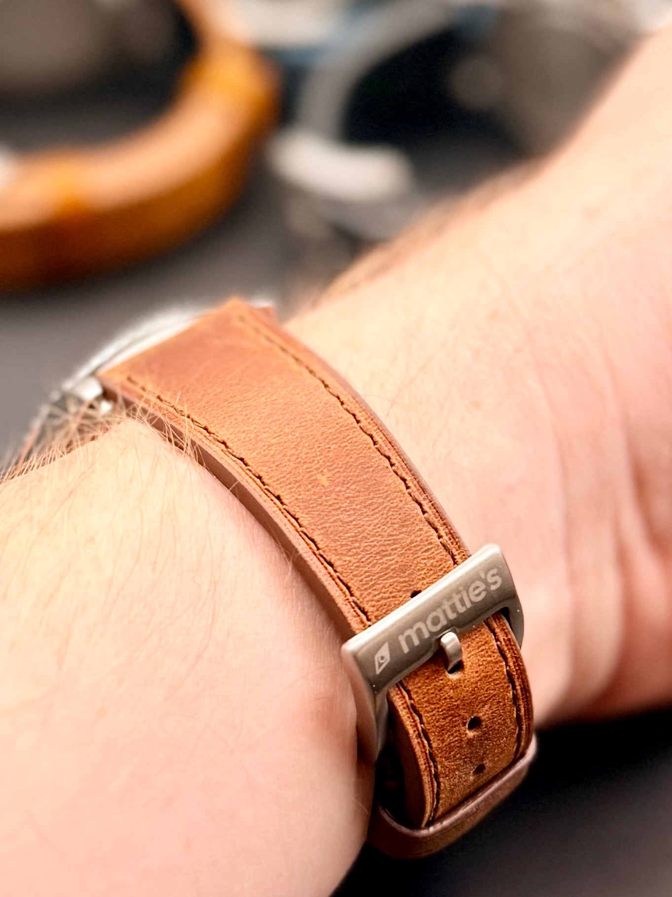 Ledger — Premium Leather Strap