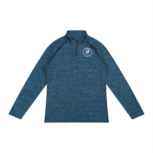 Men's Quarter-Zip Performance Long Sleeve T-Shirt